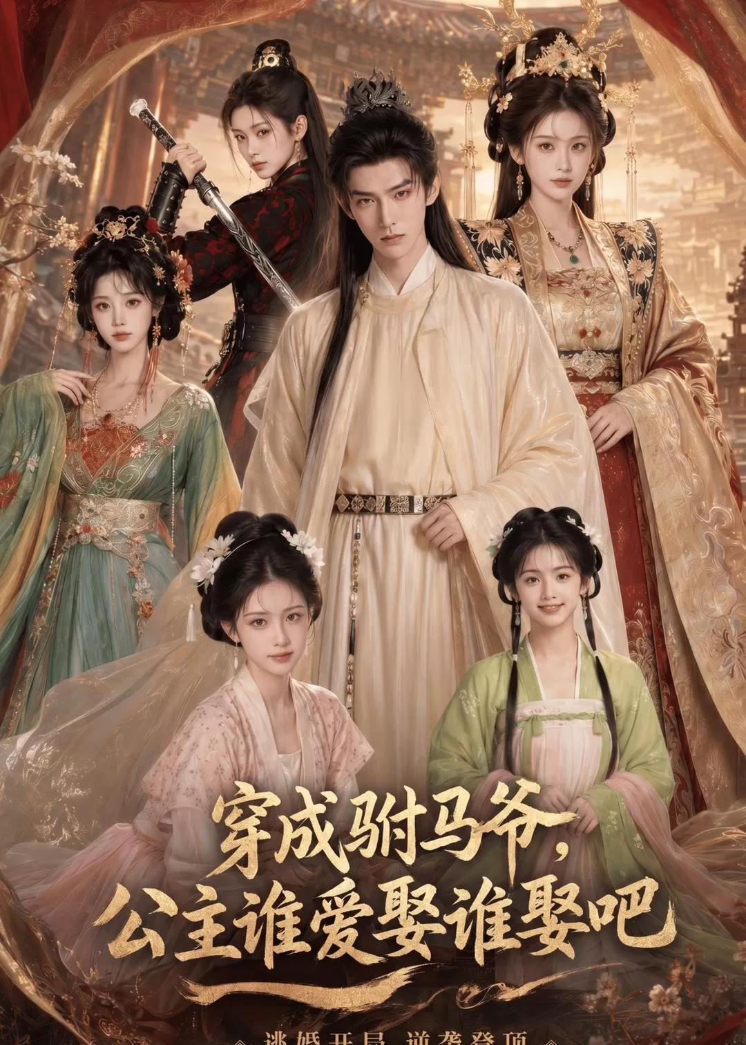 穿成驸马爷，公主谁爱娶谁娶吧