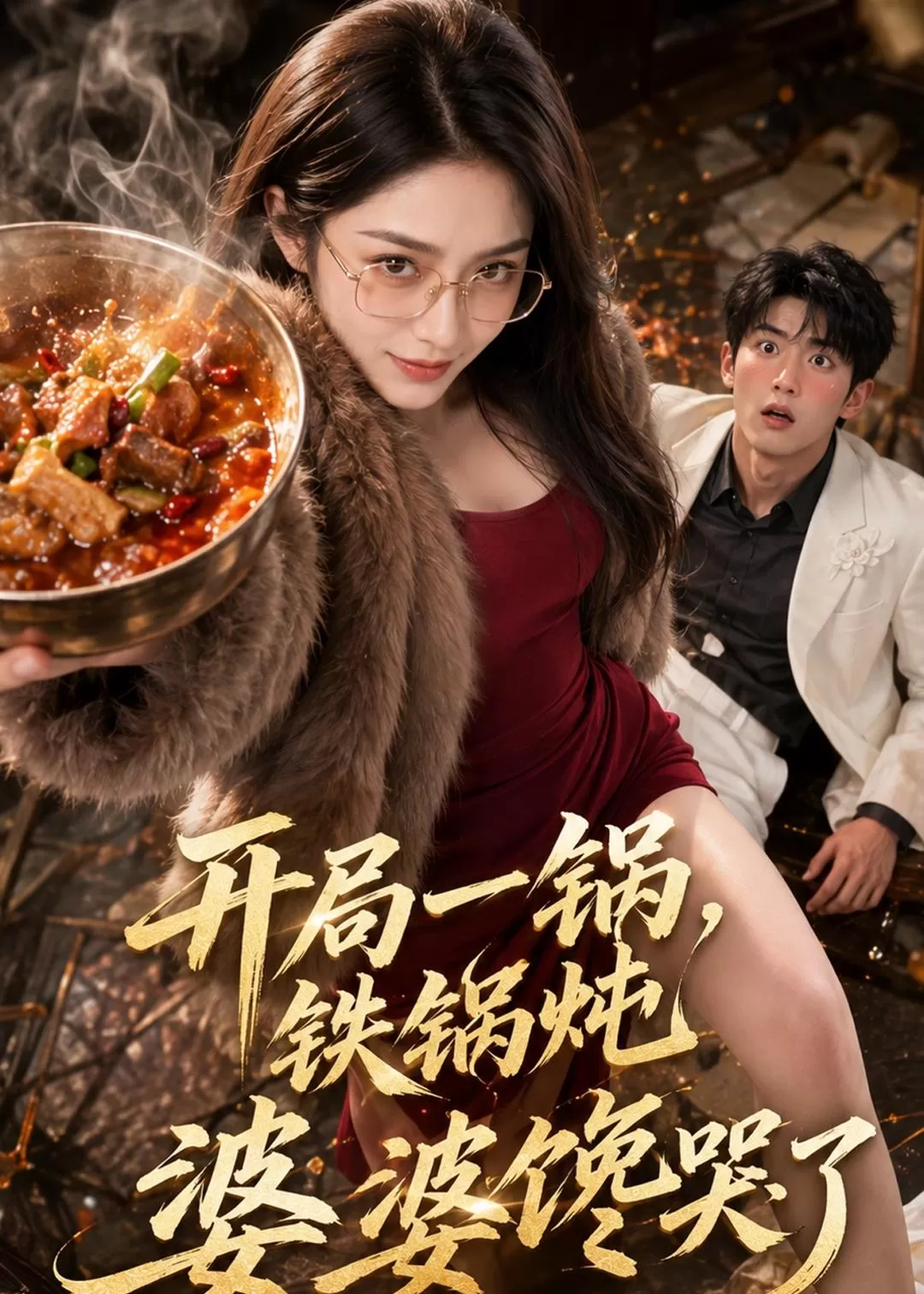 开局一锅铁锅炖，婆婆馋哭了